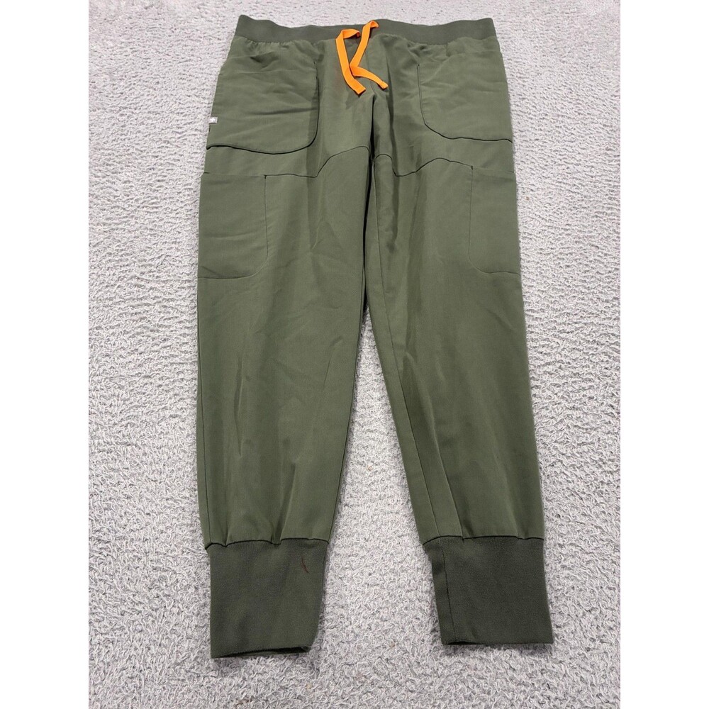 FIGS Pants Mens XL Green Technical Collection Jogger Elastic Waist Pockets